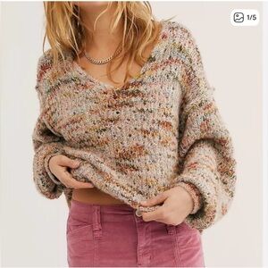 Free people Mendocino highland sweater